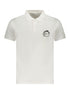 Trussardi White Cotton Men Polo Shirt Trussardi