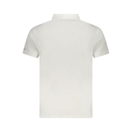 Trussardi White Cotton Men Polo Shirt Trussardi