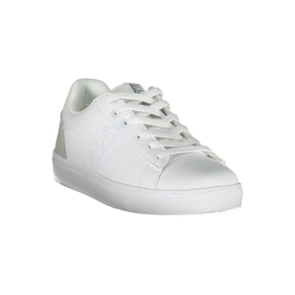 Napapijri White Leather Women Sneaker Napapijri