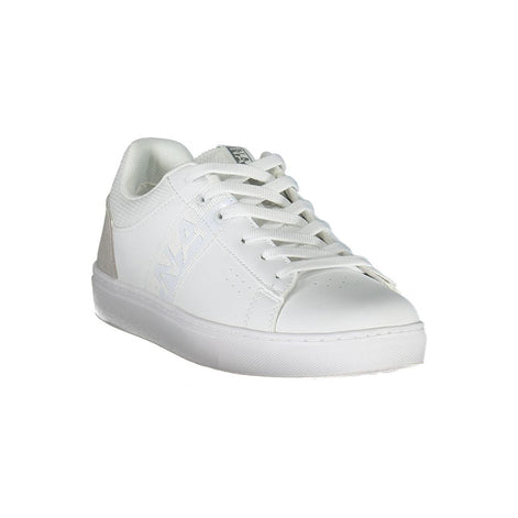 Napapijri White Leather Women Sneaker Napapijri