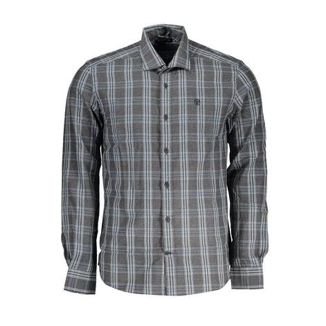 North Sails Brown Cotton Men Shirt North Sails