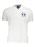 La Martina White Cotton Men Polo Shirt La Martina