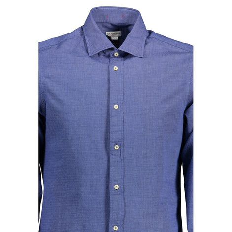 U.S. POLO ASSN. Blue Cotton Men's Shirt U.S. POLO ASSN.