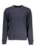 Napapijri Blue Cotton Men Sweater Napapijri