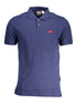 Levi's Blue Cotton Men Polo Shirt Levi's
