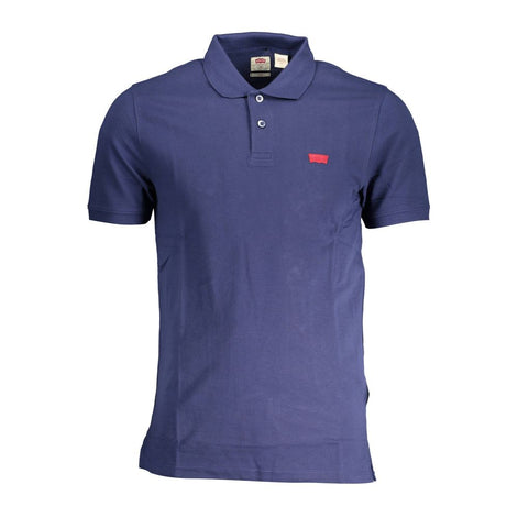Levi's Blue Cotton Men Polo Shirt Levi's