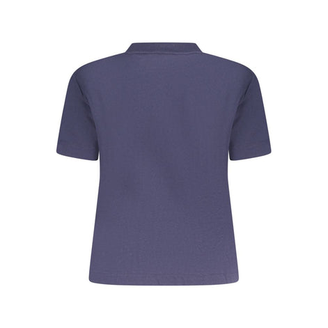 Calvin Klein Blue Cotton Women T-Shirt Calvin Klein