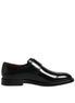Dolce & Gabbana Black Leather Monk Strap Derby Formal Shoes Dolce & Gabbana