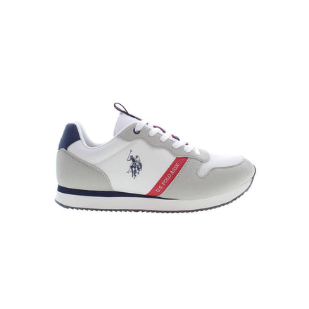U.S. POLO ASSN. Bianco Polyurethane Men Sneaker U.S. POLO ASSN.