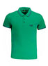 Cavalli Class Verde Cotton Men Polo Cavalli Class