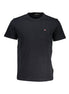 Napapijri Black Cotton Men's T-Shirt Napapijri