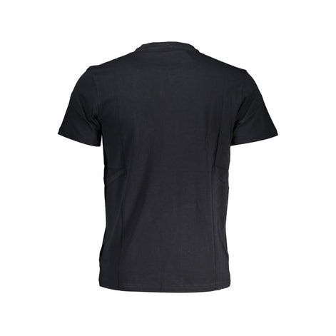 Napapijri Black Cotton Men's T-Shirt Napapijri