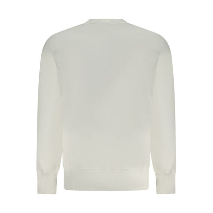 Calvin Klein White Cotton Men Sweater Calvin Klein