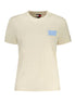Tommy Hilfiger Beige Cotton Women T-Shirt Tommy Hilfiger