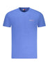 Tommy Hilfiger Blue Cotton Men T-Shirt Tommy Hilfiger