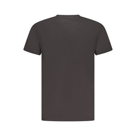 Tommy Hilfiger Black Cotton Men T-Shirt