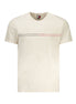 Tommy Hilfiger Beige Cotton Men T-Shirt Tommy Hilfiger