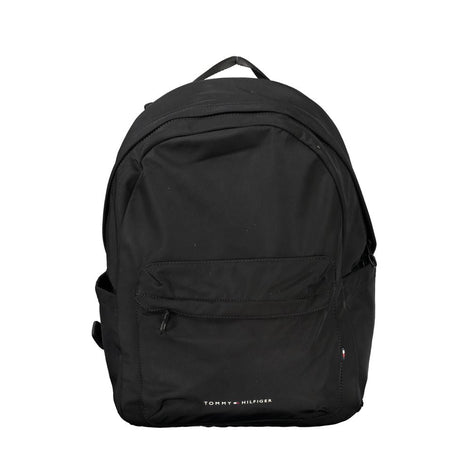 Tommy Hilfiger Black Polyester Backpack Tommy Hilfiger