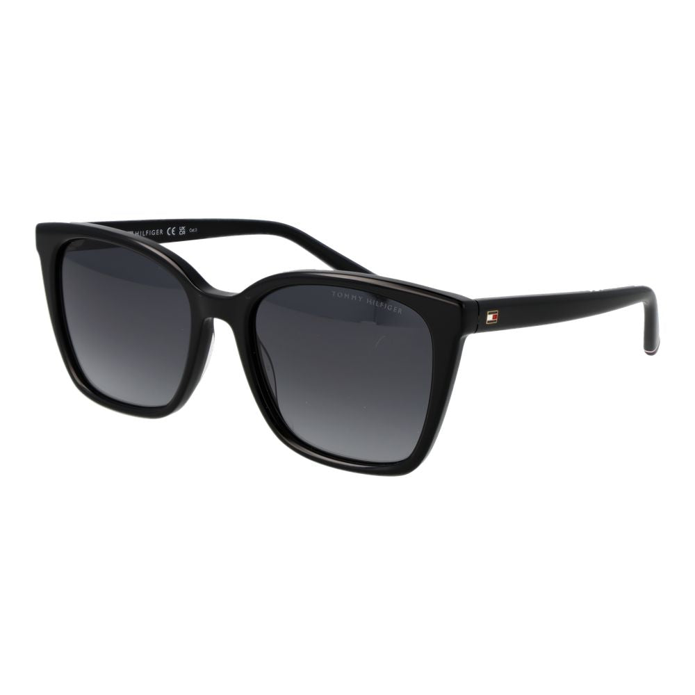 Tommy Hilfiger Black Acetate Sunglasses Tommy Hilfiger