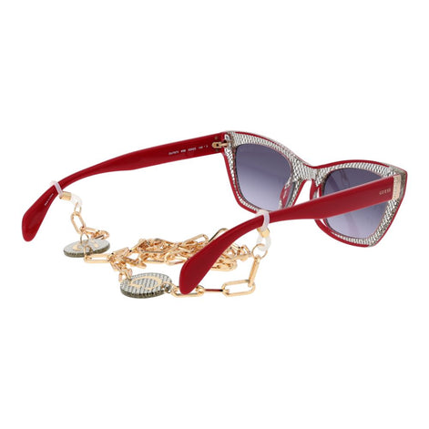Guess Red Plastic Sunglasses Guess
