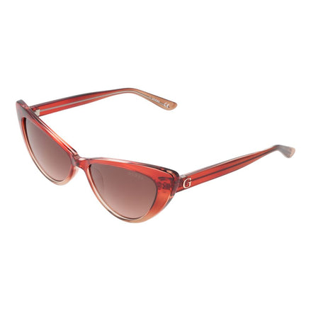 Guess Burgundy Plastic Sunglasses Guess