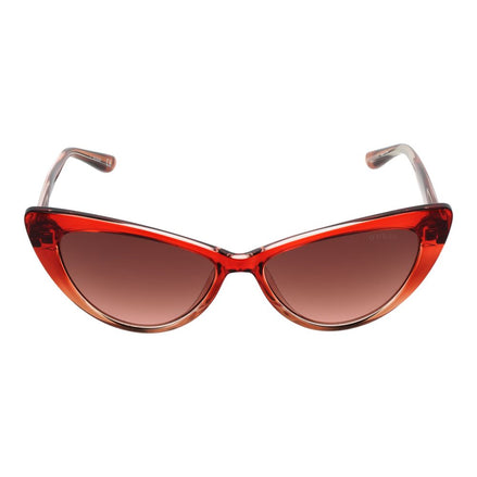 Guess Burgundy Plastic Sunglasses Guess
