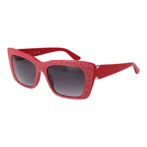 Guess Red Acetate Sunglasses Guess