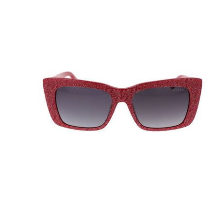 Guess Red Acetate Sunglasses Guess