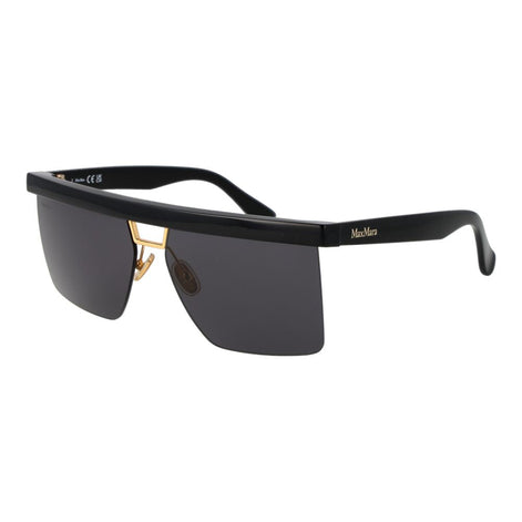Max Mara Black Stainless Steel Sunglasses Max Mara