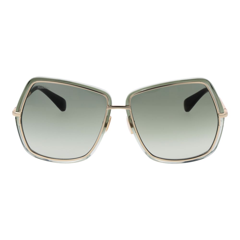Max Mara Green Metal Sunglasses Max Mara