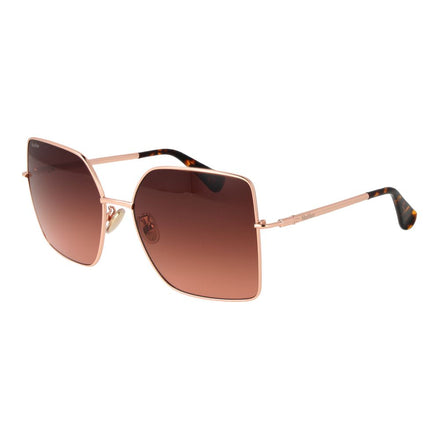 Max Mara Rose Gold Metal Sunglasses Max Mara