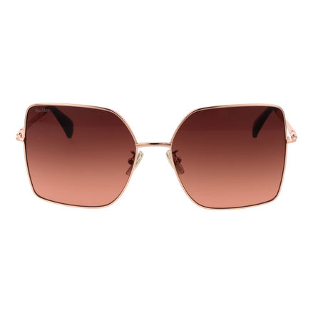 Max Mara Rose Gold Metal Sunglasses Max Mara