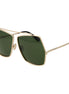 Max Mara Gold Metal Sunglasses Max Mara