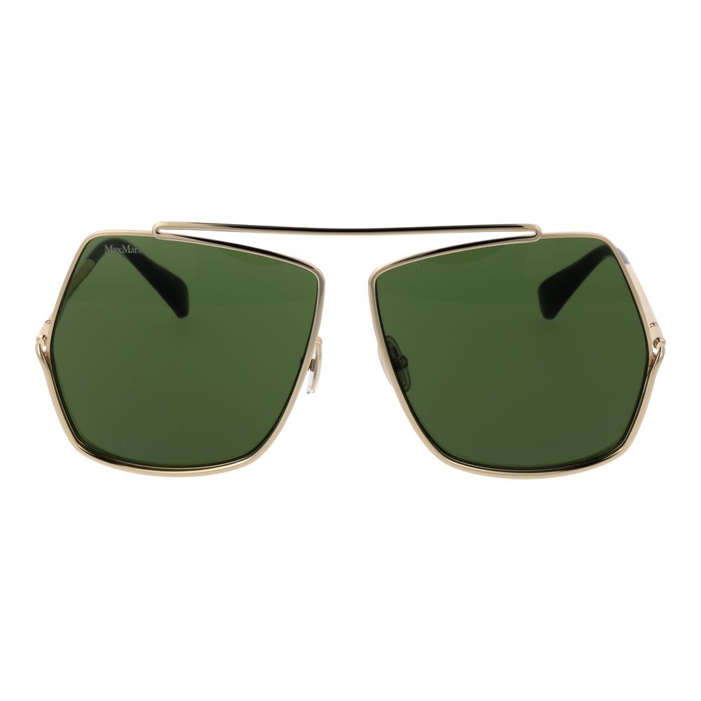 Max Mara Gold Metal Sunglasses Max Mara