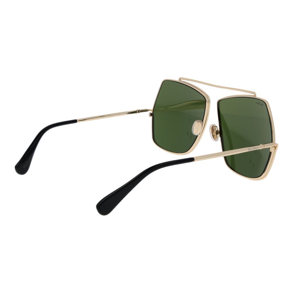 Max Mara Gold Metal Sunglasses Max Mara
