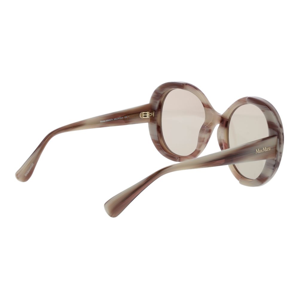 Max Mara Cream Acetate Sunglasses Max Mara