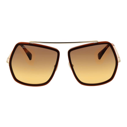 Max Mara Brown Metal Sunglasses Max Mara