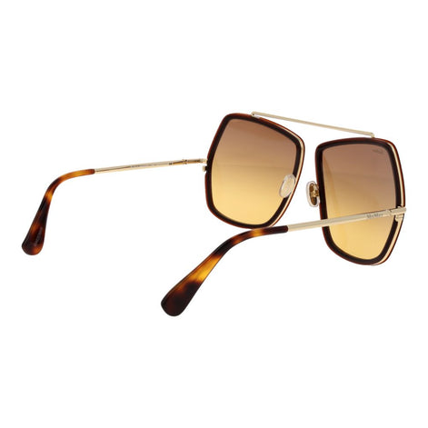 Max Mara Brown Metal Sunglasses Max Mara