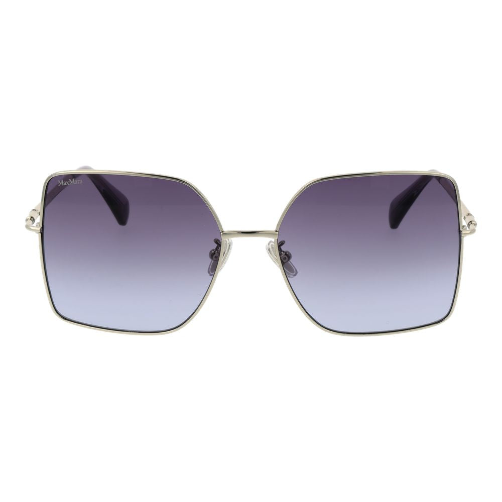 Max Mara Silver Metal Sunglasses Max Mara