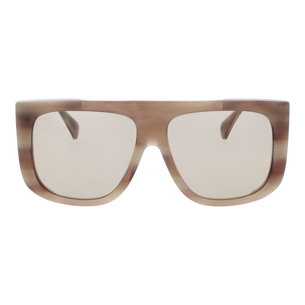 Max Mara Cream Acetate Sunglasses Max Mara