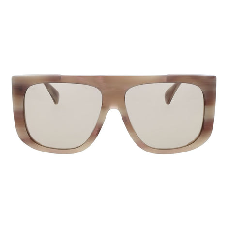 Max Mara Cream Acetate Sunglasses Max Mara