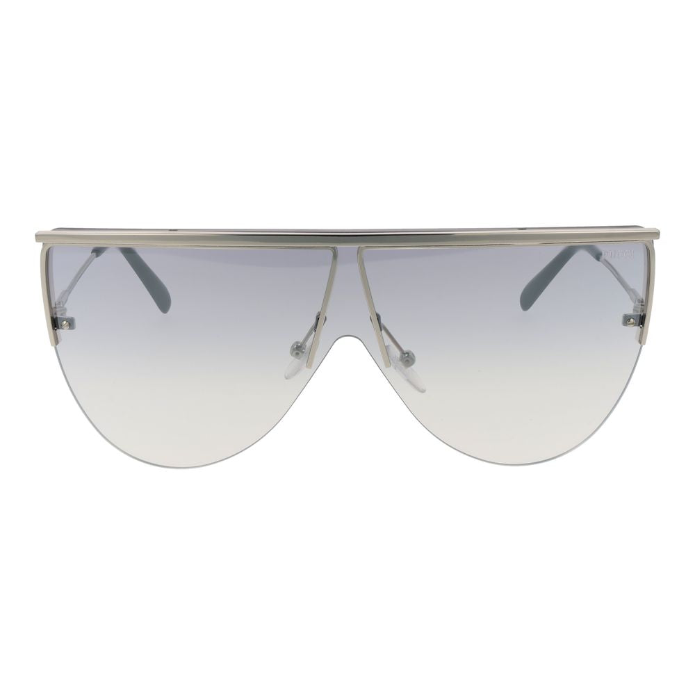 Emilio Pucci Silver Metal Sunglasses Emilio Pucci