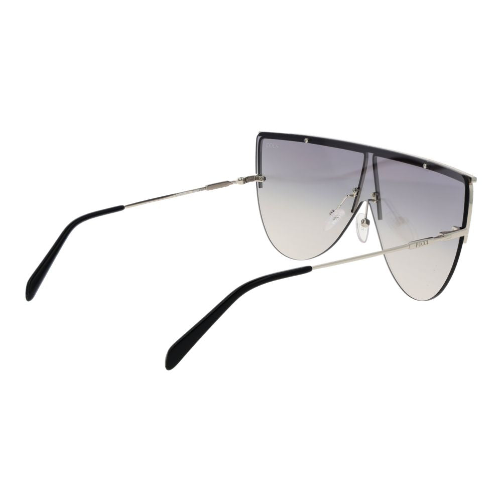 Emilio Pucci Silver Metal Sunglasses Emilio Pucci
