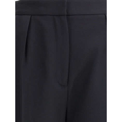 Balmain Black Wool Dress Pants Balmain