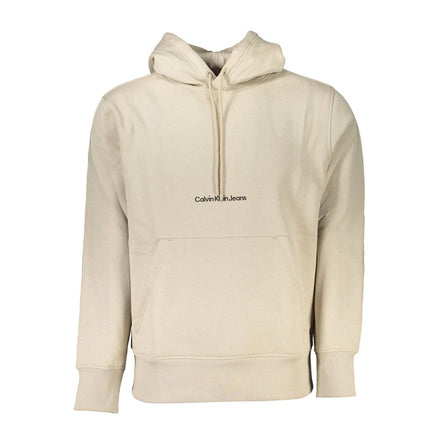 Calvin Klein Beige Cotton Sweatshirt Calvin Klein