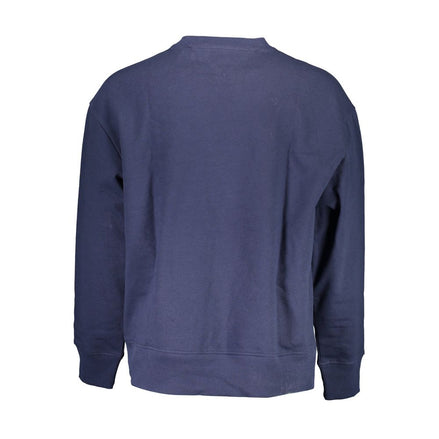 Tommy Hilfiger Blue Cotton Men Sweater Tommy Hilfiger