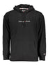 Tommy Hilfiger Black Cotton Men Sweater Tommy Hilfiger
