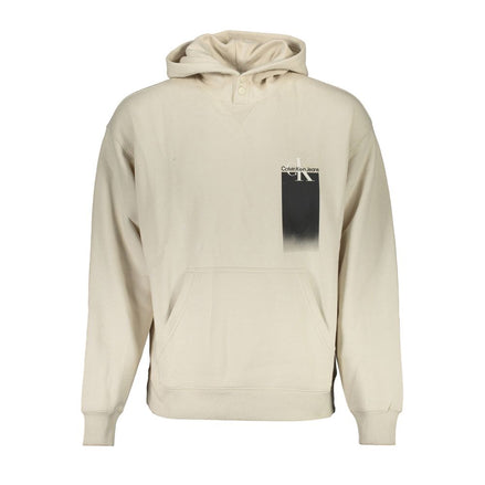 Calvin Klein Beige Cotton Men's Sweatshirt Calvin Klein