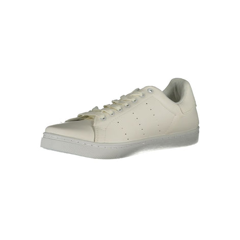 Norway 1963 White Polyester Athletic Sneakers Norway 1963