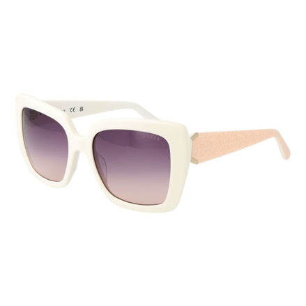 Guess White Acetate Sunglasses Guess